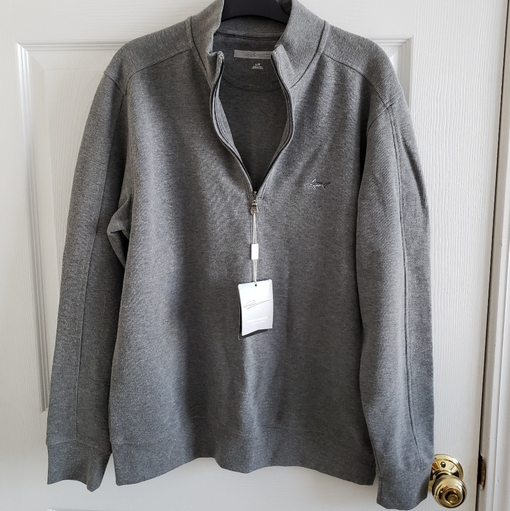 Greg Norman 1/4 Zip Golf Sweater